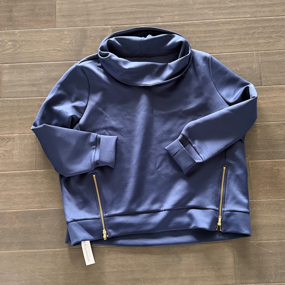 Addison Bay Navy Sweater - Picture 2 of 7